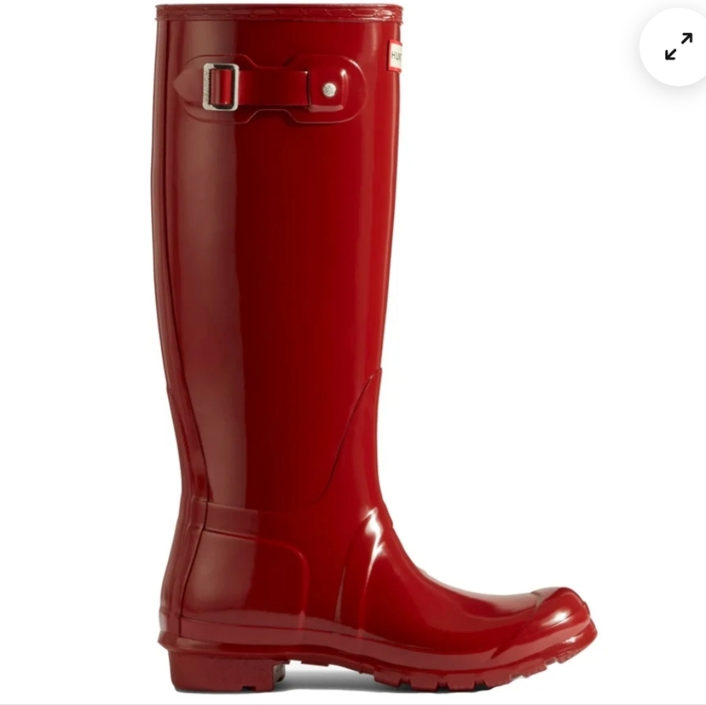Hunter Women's Original Tall Gloss Rain Boots Women's Size 6